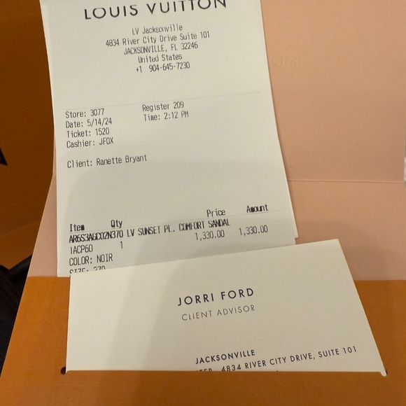 Louis Vuitton Platform Sandals - Picture 3 of 3